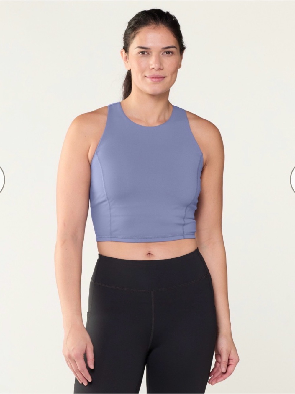 REI Active Pursuits Crop Tank Top - Horizon Purple - Picture 2 of 10